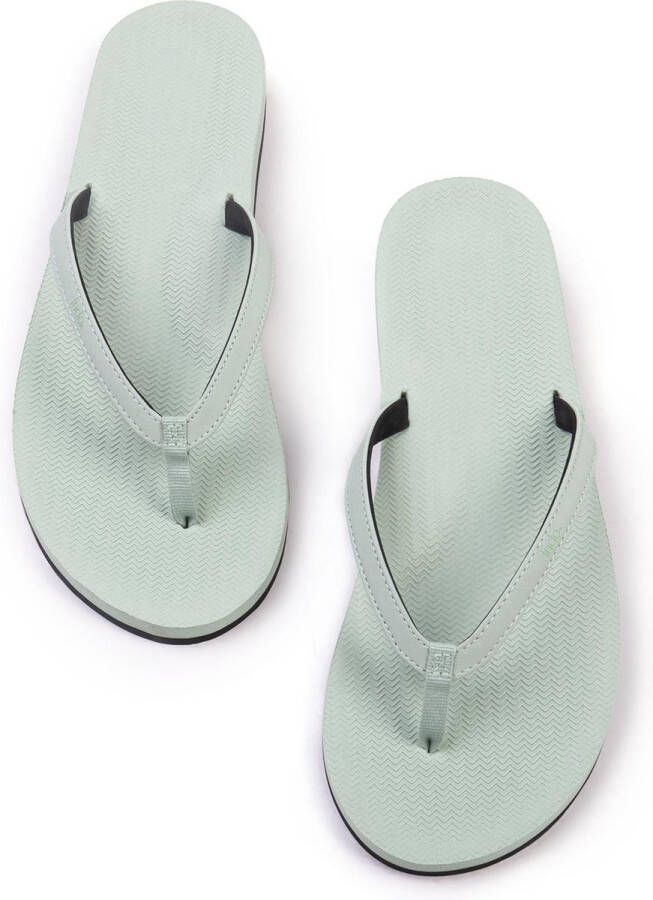 Indosole Flip Flops Essential Light Teenslippers Zomer slippers Dames Groen