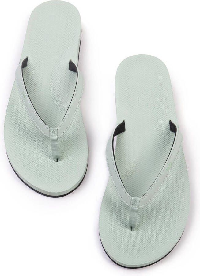 Indosole Flip Flops Essential Light Teenslippers Zomer slippers Dames Groen - Foto 1