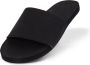 Indosole Slides Essential Dames Slippers Zwart - Thumbnail 1