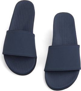 Indosole Slides Essential Light Dames Slippers Donkerblauw