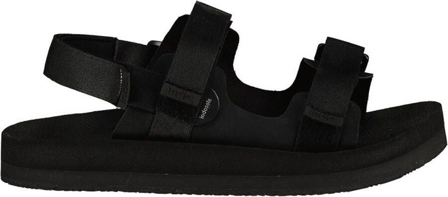 Indosole The Adventure Sandalen Zwart Vrouw