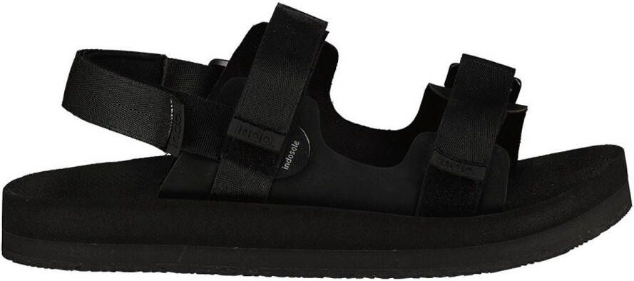 Indosole The Adventure Sandalen Zwart Vrouw
