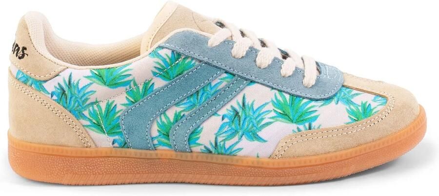 Inkkas Agave Tennis lage retro sneaker met agaveprint uit Mexico