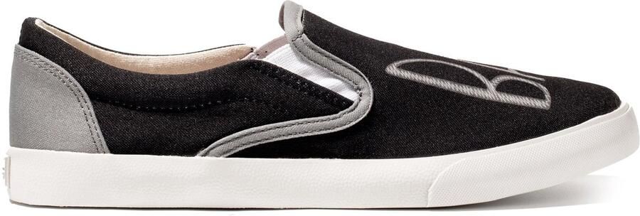 Inkkas BADass Black dames Vegan Slip On minimalistische zwarte slip-on sneaker comfortabel & lichtgewicht 100% Vegan