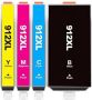 Inktkenners Inktcartridges Geschikt voor HP 912 912XL Multipack van 4 stuks Geschikt voor HP OfficeJet Pro 8010e 8012e 8014e 8015e 8020e 8022e 8023e 8024e 8025e - Thumbnail 3