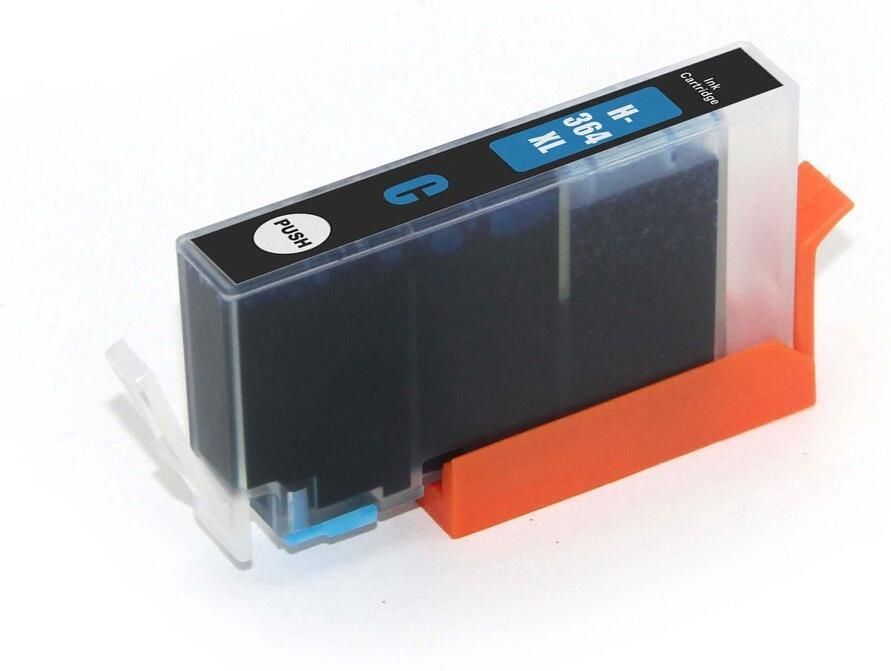 Inktkenners Inktcartridge 1x Cyaan Geschikt voor HP 364XL 364 Deskjet 3070A 3520 Officejet 4620 4622 Photosmart D5460 B8550 5510 5515 5520 6510 6520 7510 7520 eStation Premium Fax TouchSmart Web