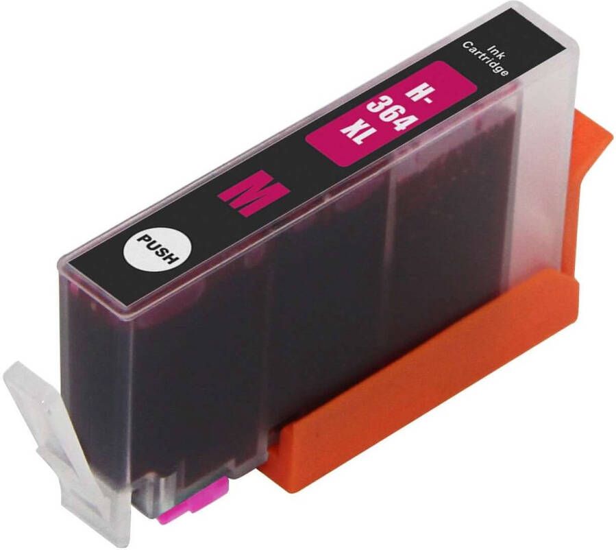 Inktkenners Inktcartridge 1x Magenta Geschikt voor HP 364XL 364 Deskjet 3070A 3520 Officejet 4620 4622 Photosmart D5460 B8550 5510 5515 5520 6510 6520 7510 7520 eStation Premium Fax TouchSmart Web