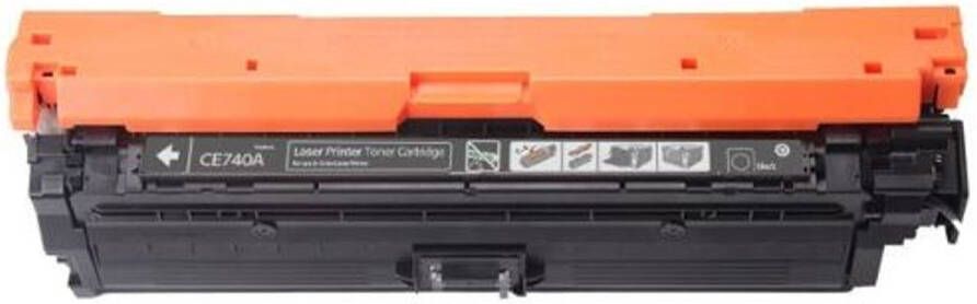 Inktkenners Toner geschikt voor HP 650A (CE740A) 1x Zwart geschikt voor HP Color LaserJet Enterprise CP5520 CP5525n CP5525dn CP5525xh M750n M750dn M750xh