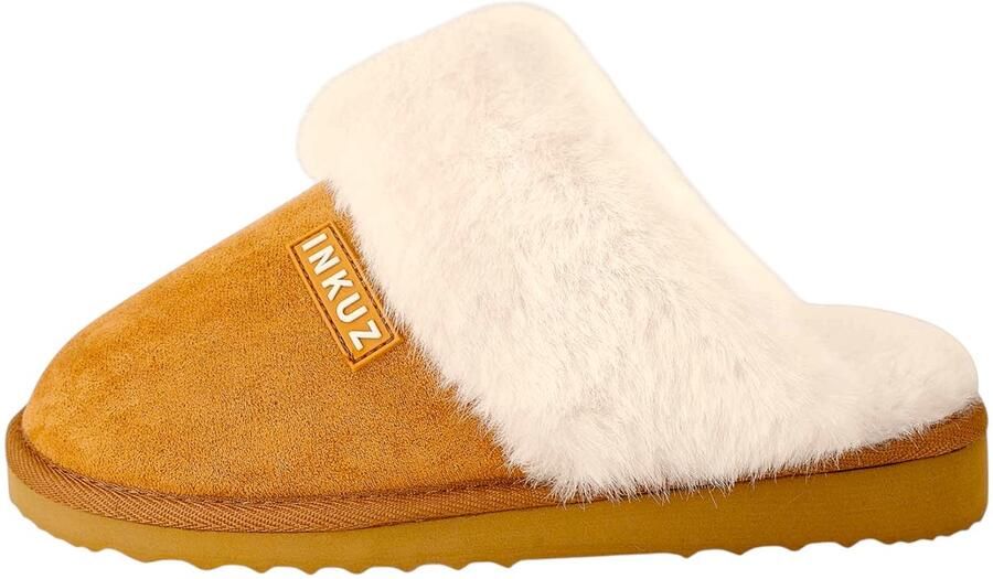 INKUZ infrarood warmte slof dames draadloos verwarmde sloffen op accu verwarmde pantoffel