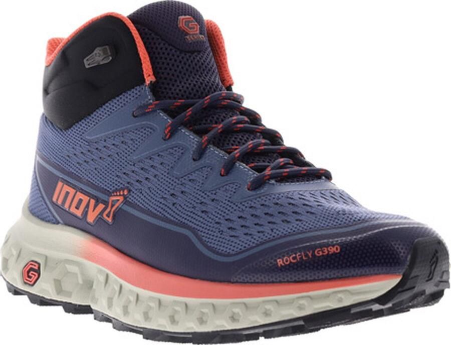 Inov-8 Inov8 Rocfly G 390 Wandelschoenen Blauw 1 2 Vrouw - Foto 3