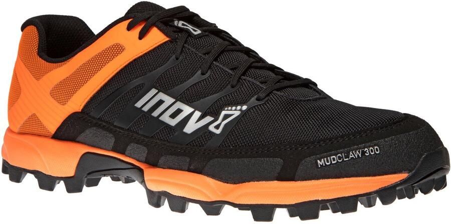 Inov-8 Mudclaw 300 Hardloopschoen Trail Zwart Oranje