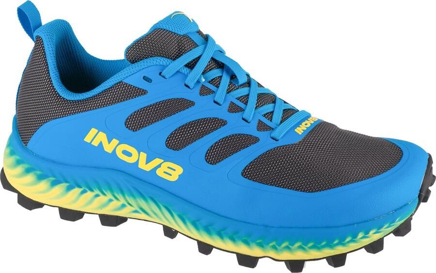 Inov-8 MudTalon Heren Dark Grey Blue Yellow Survival en ocr schoenen Precision Fit - Foto 2