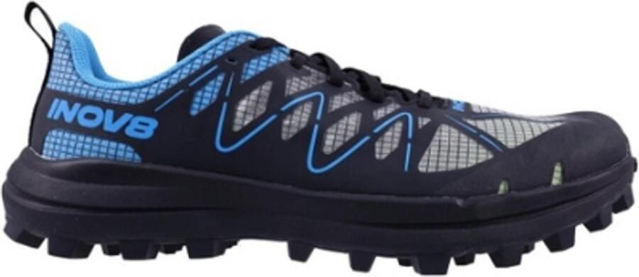 Inov-8 Mudtalon Zero V2 Wide Fit Black Blue Survival en ocr schoenen