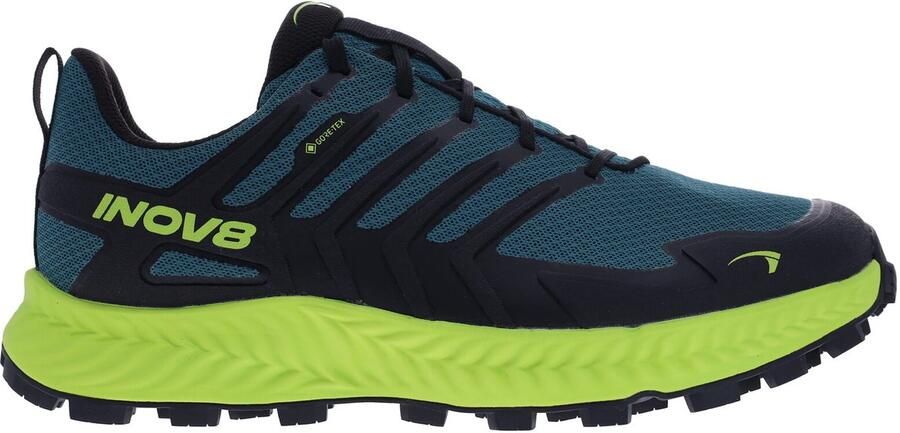 Inov-8 Roclite GTX Heren Dark Ocean Black Lime Wandelschoenen Wide fit