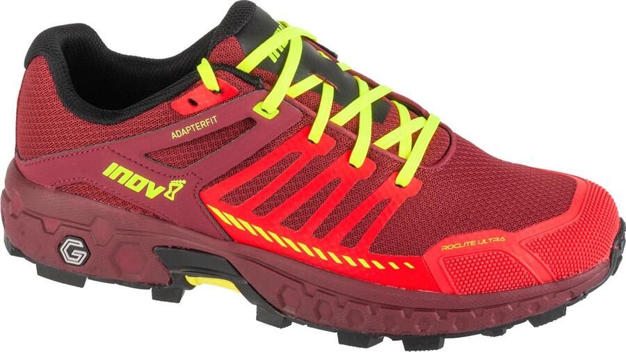 Inov-8 Roclite Ultra G 320 Dark Red Red Yellow Wandelschoenen
