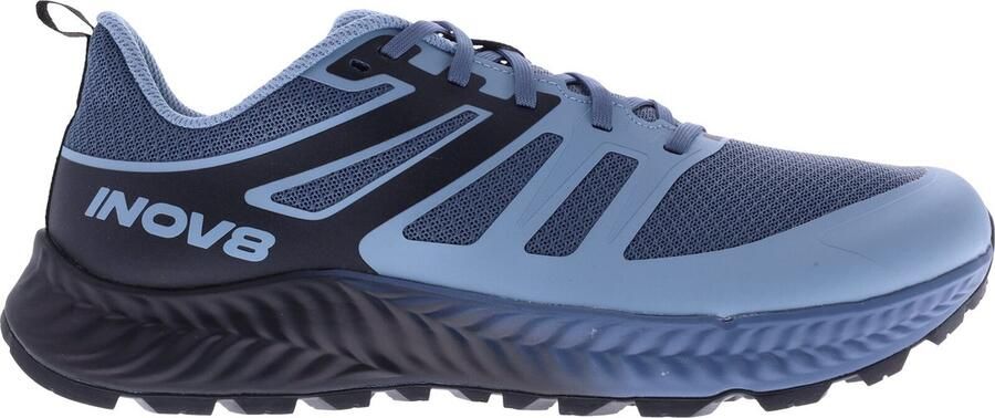 Inov-8 TrailFly Heren Blue Grey Black Slate Trailrunning schoenen Wide fit - Foto 2