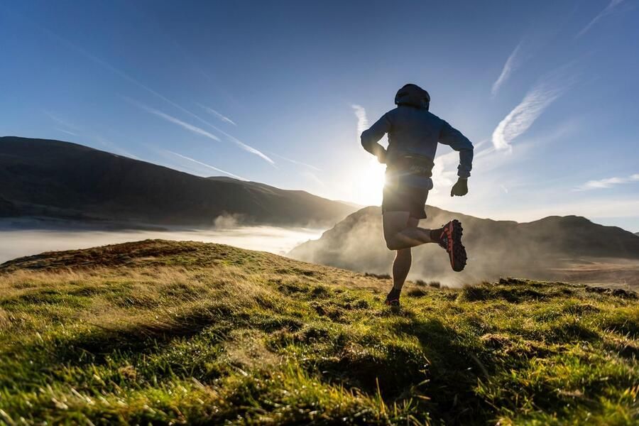 Inov-8 X-Talon 212 Heren Sportschoenen Hardlopen Trail blauw oranje - Foto 6