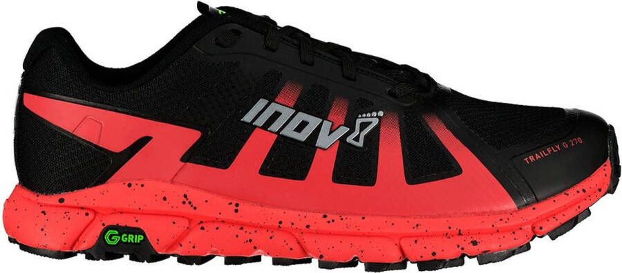 Inov-8 INOV8 TrailFly G 270 Trailrunningschoenen Heren Black Red