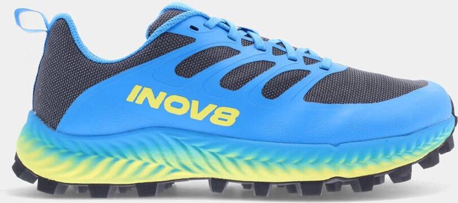 Inov-8 MudTalon Heren Dark Grey Blue Yellow Survival en ocr schoenen Precision Fit
