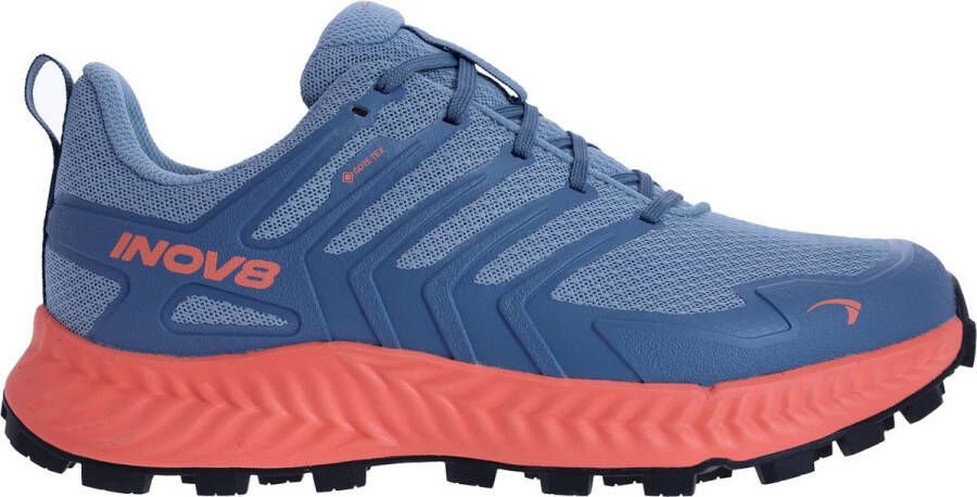 Inov-8 Roclite GTX Dames Blue Grey Coral Wandelschoenen Wide fit