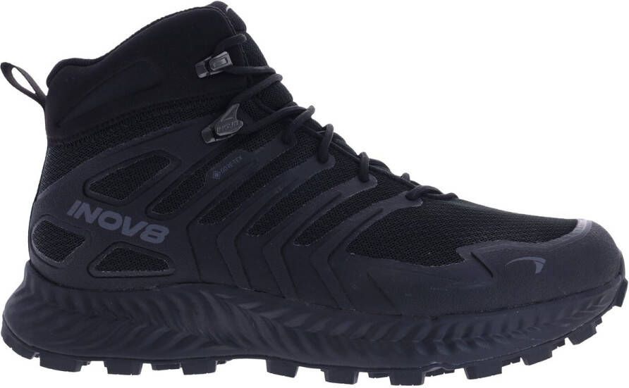 Inov-8 Roclite Mid GTX Heren Black Dark Grey Wandelschoenen Wide fit