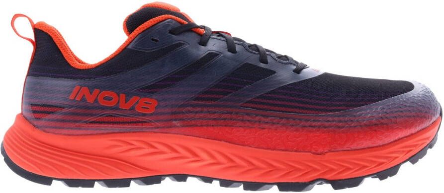 Inov-8 TrailFly Speed Heren Black Fiery Red Trailrunning schoenen Wide fit