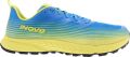 Inov-8 TrailFly Speed Heren Blue Yellow Trailrunning schoenen Wide fit - Blauw