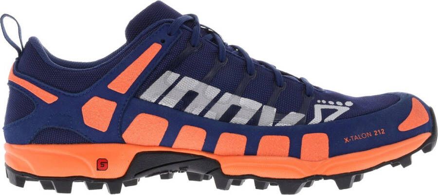 Inov-8 X-Talon 212 Heren Sportschoenen Hardlopen Trail blauw oranje