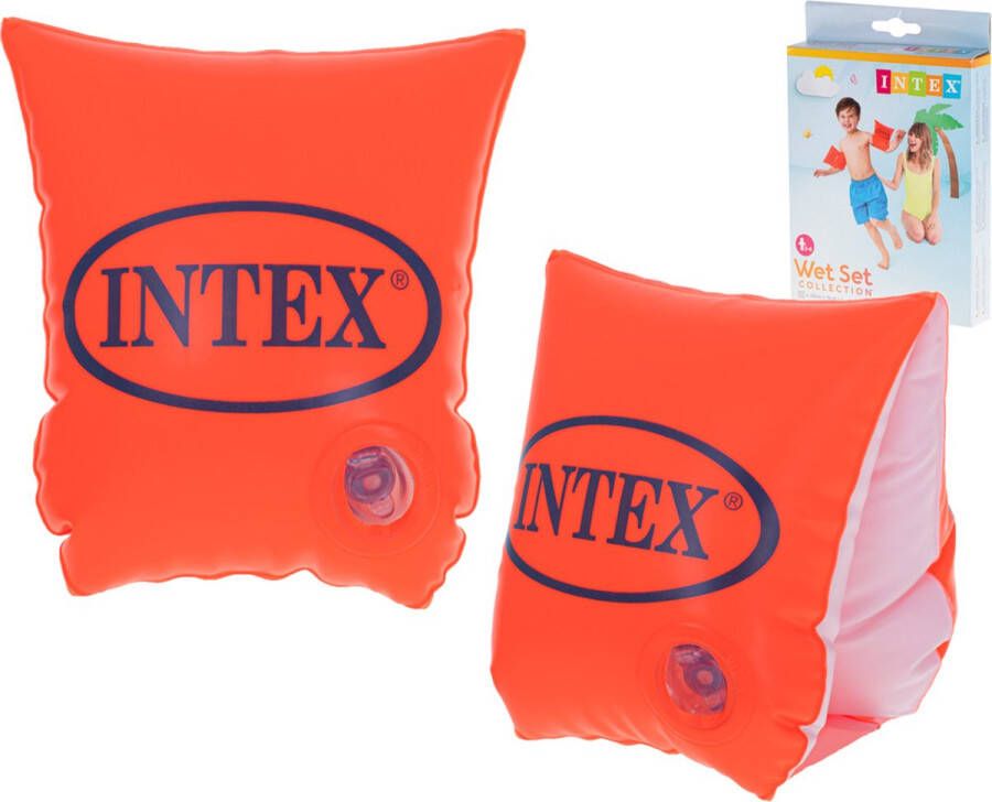 Intex Vlinder opblaasbare zwembroek oranje