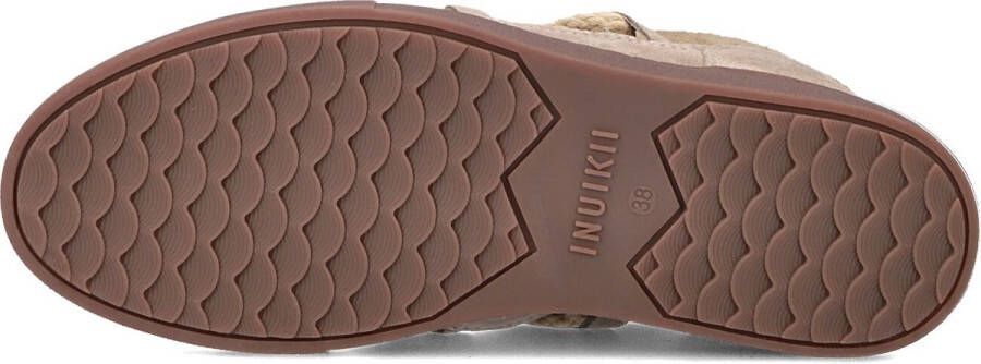 INUIKII Classic Low Laarzen Leer Dames Beige