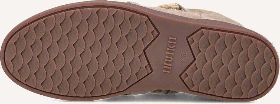 Inuikii Tijdloze Elegantie Gecombineerd met Functionaliteit Lage Sneaker Beige Dames - Foto 2