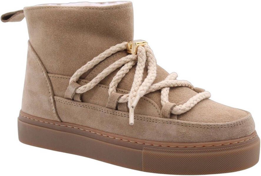 INUIKII Vachtlaarzen Dames Classic Low Maat: 36 Materiaal: Suède Kleur: Beige - Foto 2