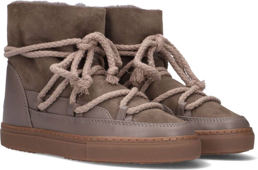 INUIKII Enkellaarsjes Dames Outdoor Snowboots Damesschoenen Suède Classic Sneaker Beige - Foto 6