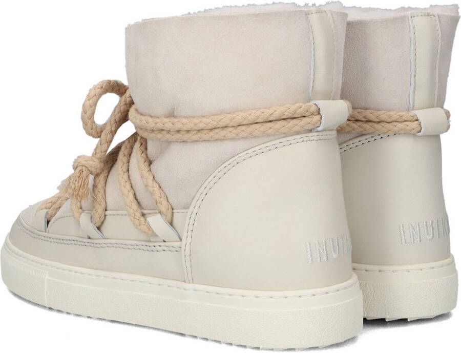 INUIKII Vachtlaarzen Dames Classic Maat: 36 Materiaal: Suèdelook Kleur: Wit - Foto 4