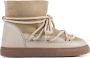 INUIKII Enkellaarsjes Dames Outdoor Snowboots Damesschoenen Suède Classic Sneaker Beige - Thumbnail 2