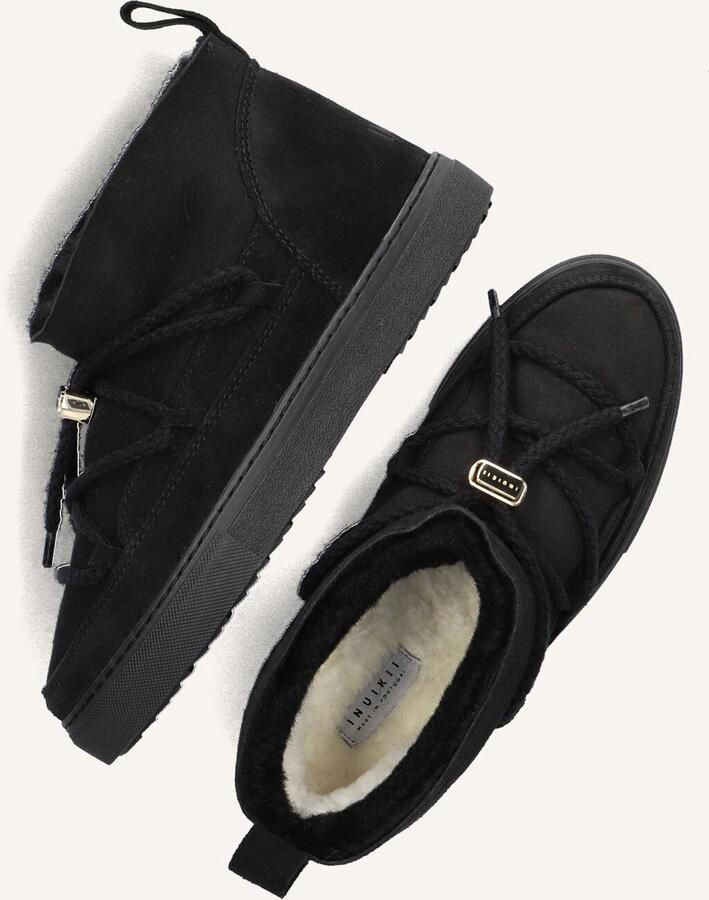 Inuikii Tijdloze Elegantie Gecombineerd met Functionaliteit Lage Sneaker Black Dames - Foto 2