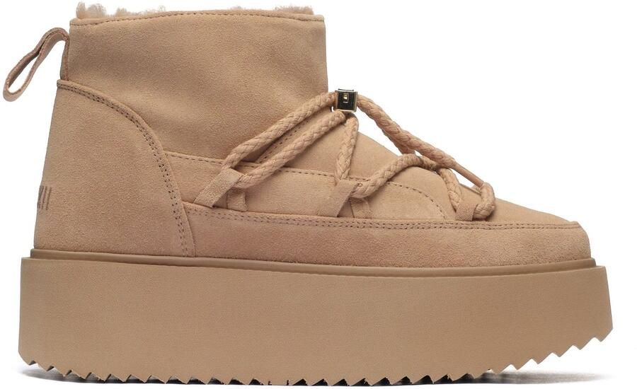 INUIKII Classic Low Platform 1001.006.0012.251 Snowboots dames Beige