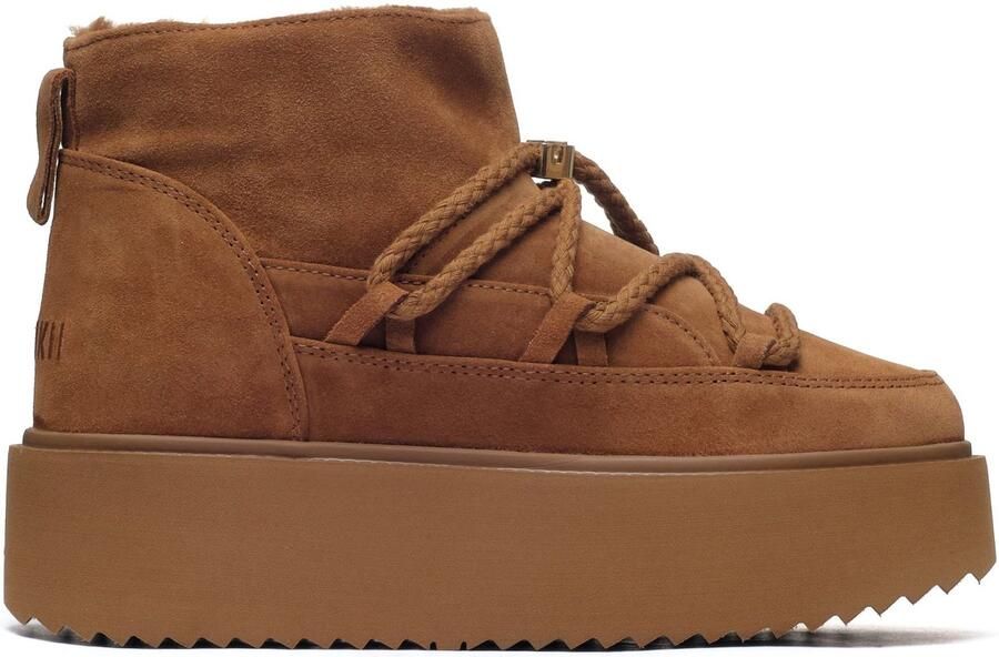INUIKII Classic Low Platform 1001.006.0012.660 Snowboots dames Bruin