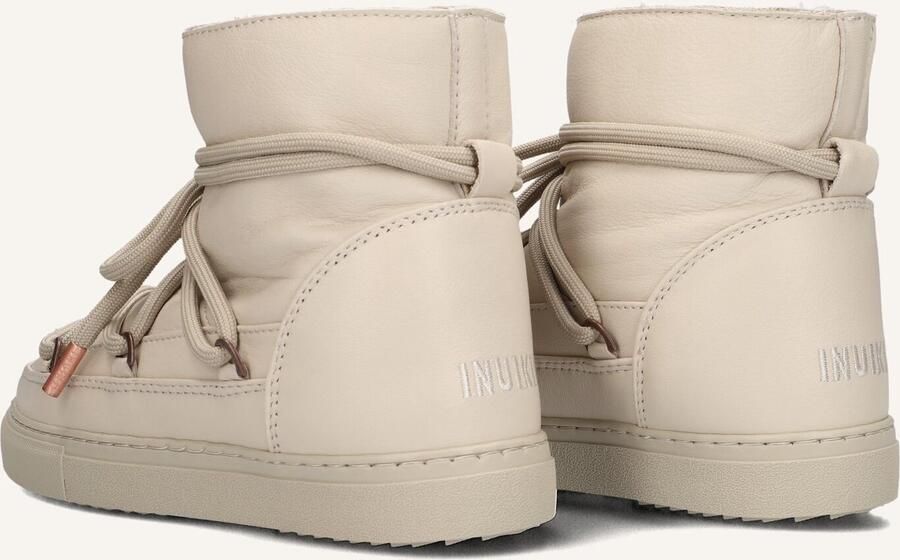 INUIKII Vachtlaarzen Dames Full Leather Maat: 37 Materiaal: Leer Kleur: Creme - Foto 2