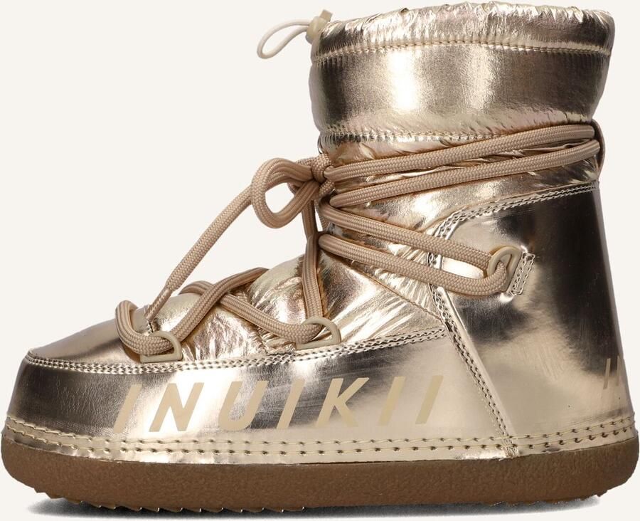 INUIKII Vachtlaarzen Dames Mountain Metallic Maat: 39 Materiaal: Textiel Kleur: Goudkleurig - Foto 5