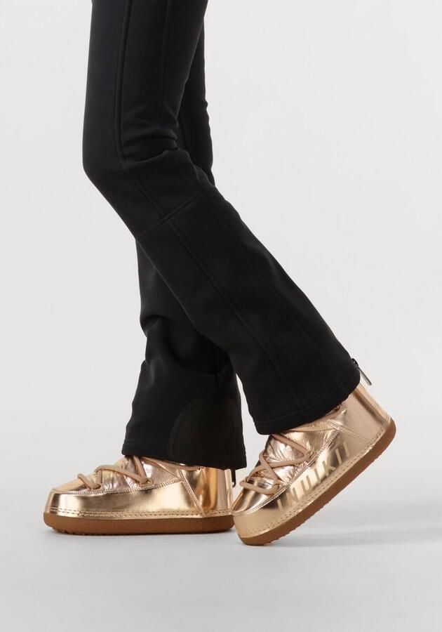 INUIKII Vachtlaarzen Dames Mountain Metallic Maat: 39 Materiaal: Textiel Kleur: Goudkleurig - Foto 6