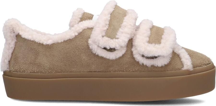 Inuikii Women's Shearling Low VC Sneakers bruin beige