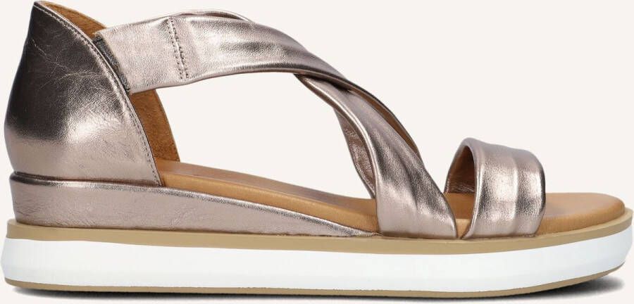 Inuovo 113012 Sandalen Met Sleehak Dames Brons