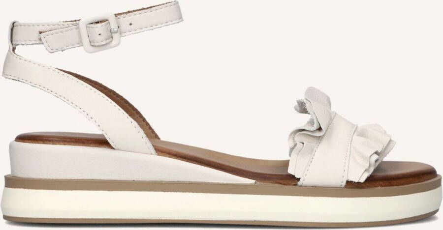 Inuovo 113061 Sandalen Met Sleehak Dames Beige - Foto 2