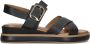 Inuovo 113117 Sandalen Dames Zwart - Thumbnail 2