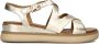 Inuovo 113120 Sandalen Dames Goudkleurig - Thumbnail 2