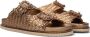 Inuovo Bronzen Sandalen Model 395010 Brown Dames - Thumbnail 2
