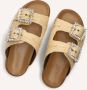 Inuovo 396027 Slippers Dames Beige - Thumbnail 2