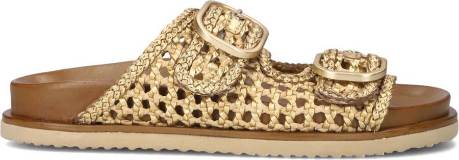 Inuovo 396045 Slippers Dames Goudkleurig
