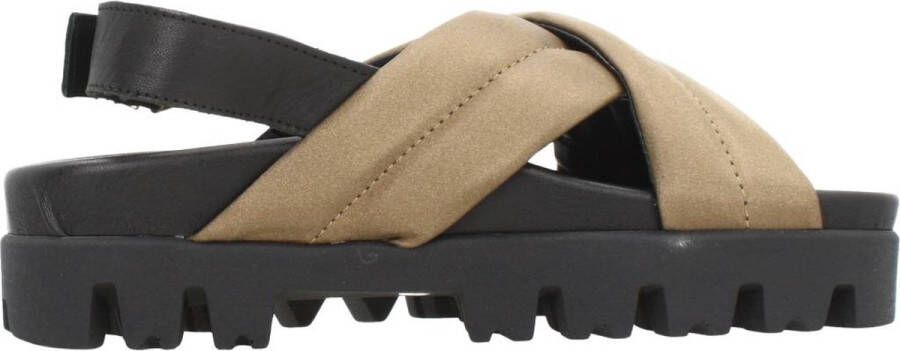 Inuovo Flat Sandals Brown Dames